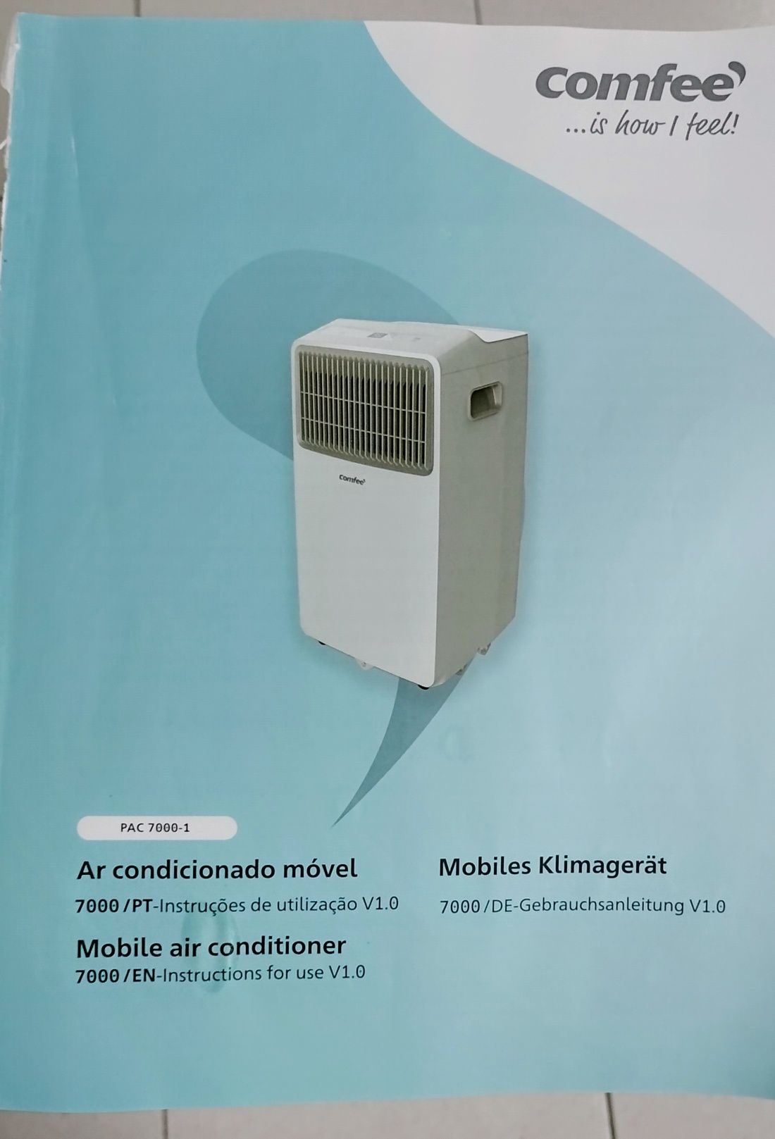 Ar condicionado portátil 3 em 1, COM GARANTIA (usado 2x) + oferta kit