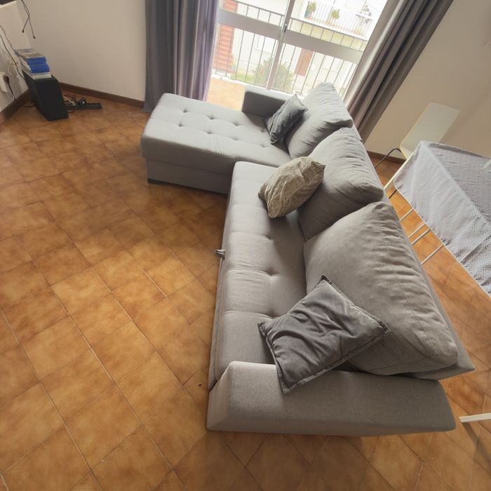 Vendo sofa cinza