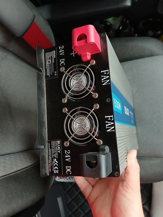 Transformador/conversor 24v Onda pura