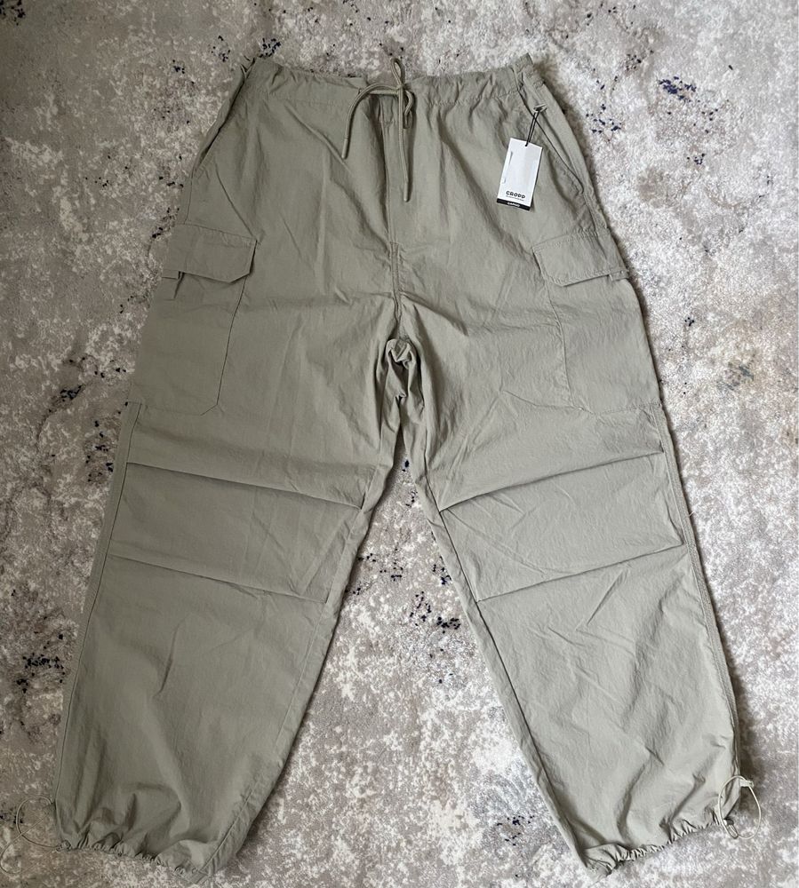 new baggy parachute pants/штани парашути широкі нові