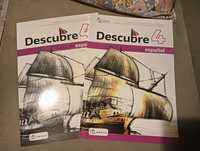 Komplet Descubre 4 podręcznik i ćwiczenia hiszpański