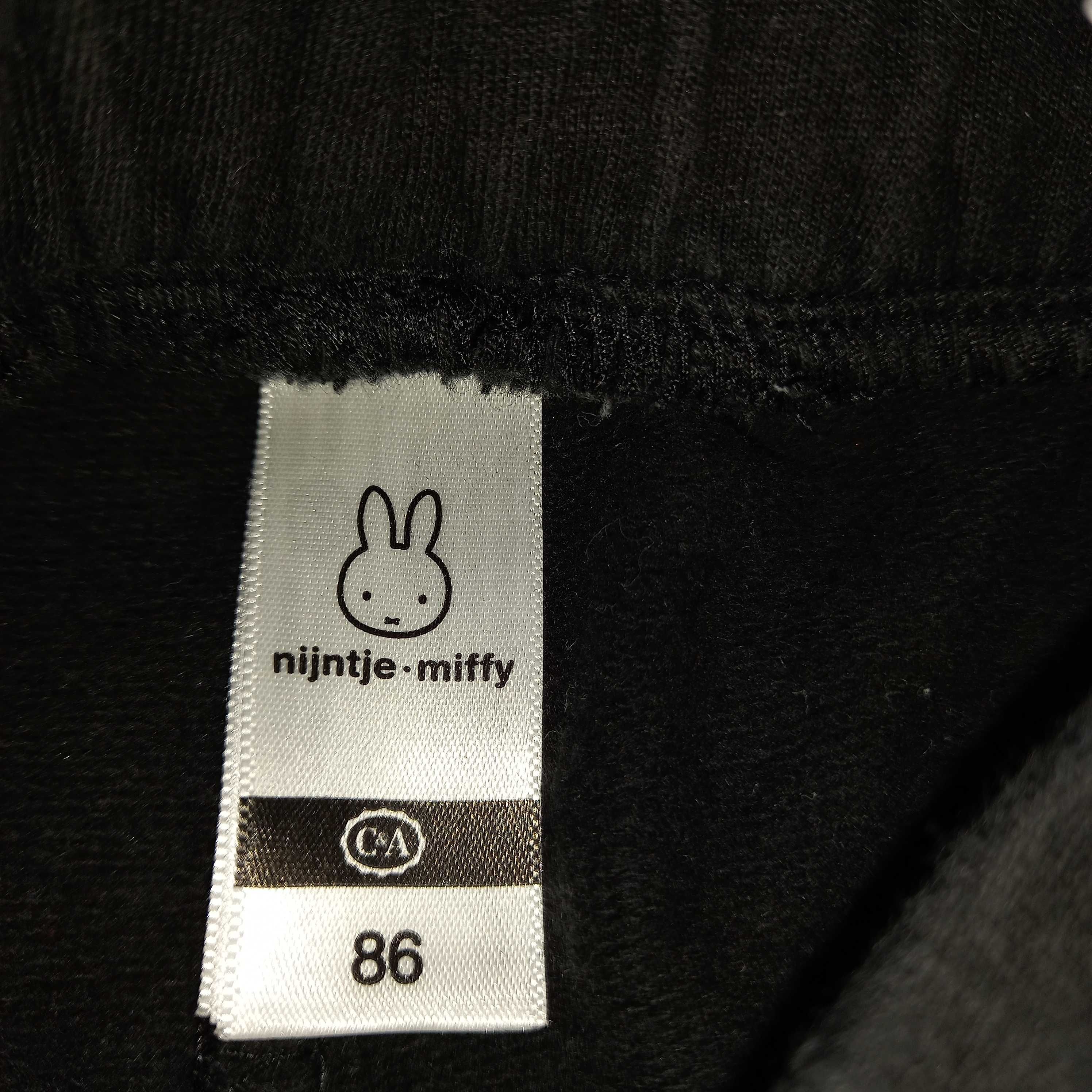 Dres, dresik dziewczęcy z króliczkiem, C&A, r. 86