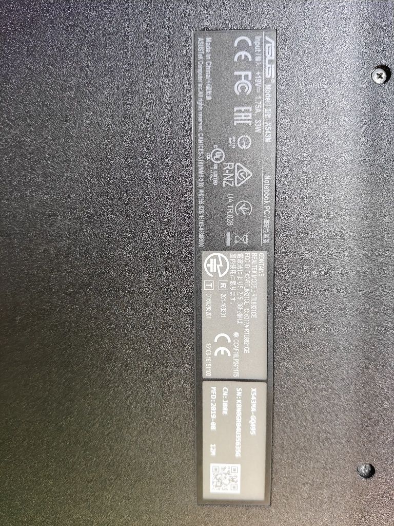 Ноутбук ASUS X543MA-CQ496