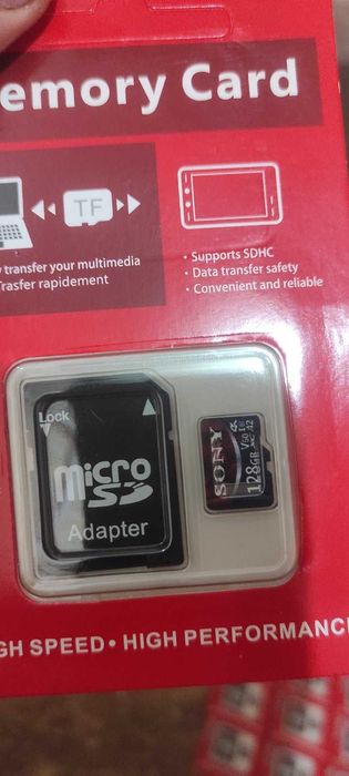 ДЕШЕВО Карта пам'яті 128gb SONY, ціна з комісією олх