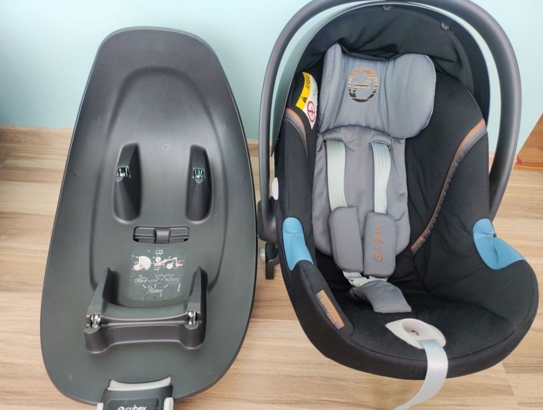 Cybex Fotelik z bazą 0-13kg Aton m Atom jak NOWY