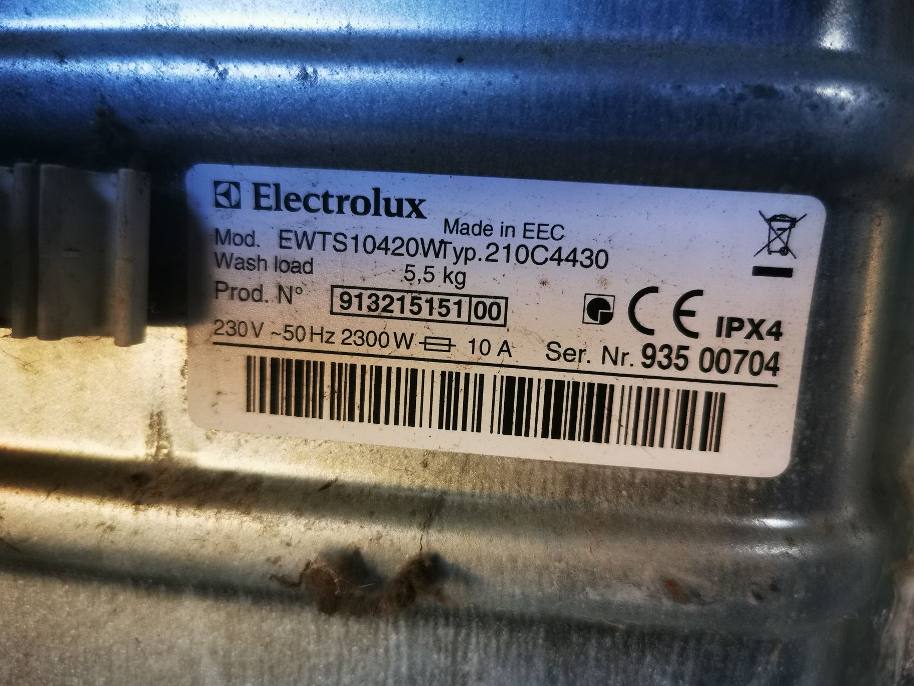 Whirlpool EWTS10420W części