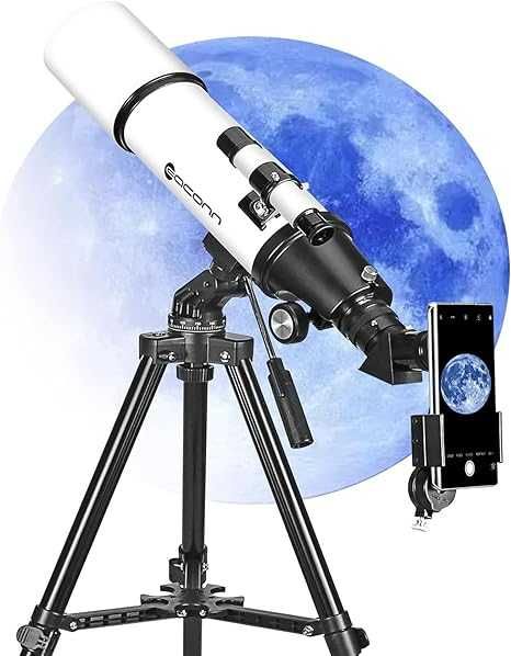 Teleskop astronomiczny EACONN LMK17, apertura 80 mm, z plecakiem