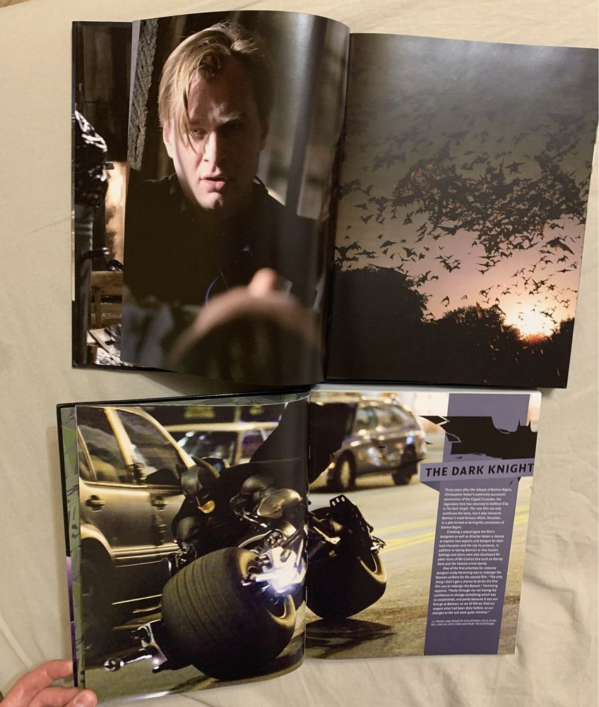 The Dark Knight. Making of trilogy. Christopher Nolan. Batman books