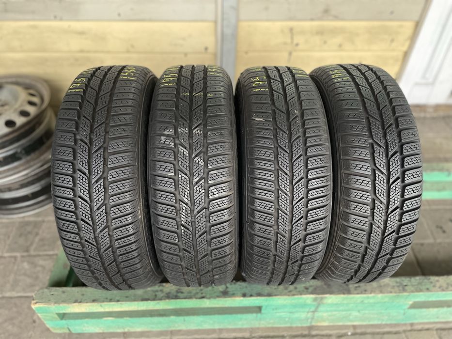 Шини резина 175 65 14 Semperit 4шт. 6-7mm Зима зимові
