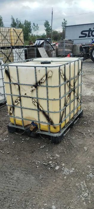 Ємність для палива Єврокуб 1000 л б/у (IBC контейнер) з-під дизпалива