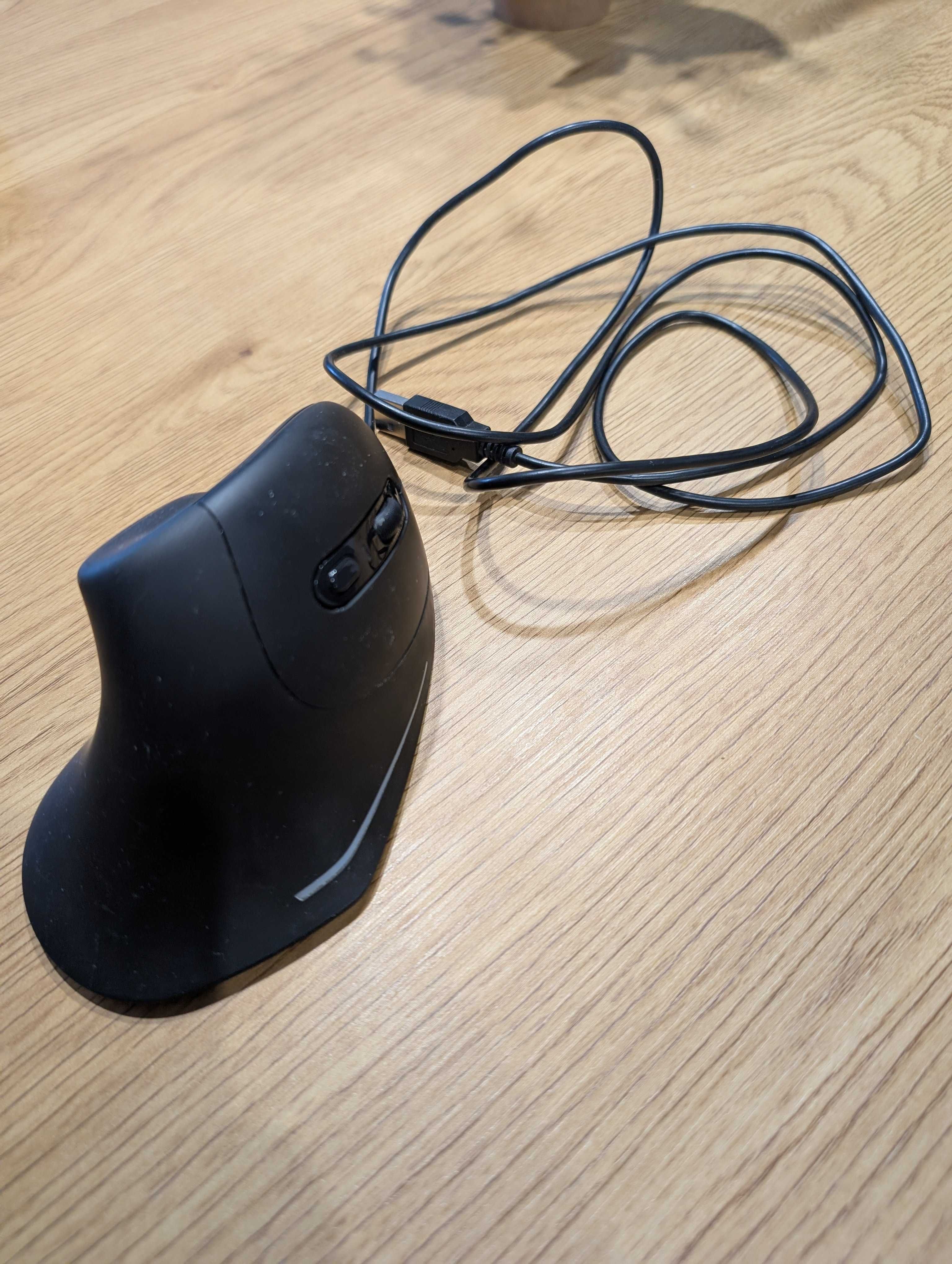 Mysz komputerowa CSL USB - ergonomiczna pionowa