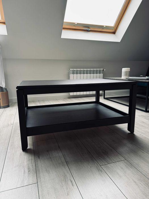 Stolik kawowy IKEA HAVSTA w kolorze wenge ciemnobrązowy