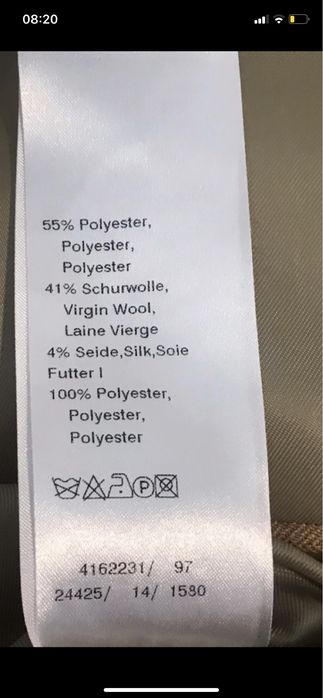 Sorano Sakko marynarka męska r 60 XXL wełna jedwab Unisex Morelowa brą