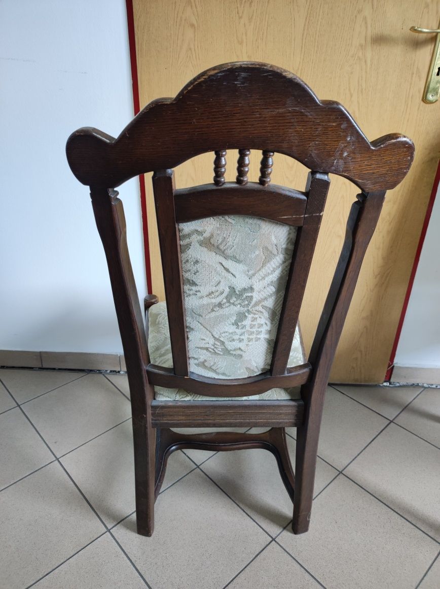 Krzesło ozdobne meble holenderskie