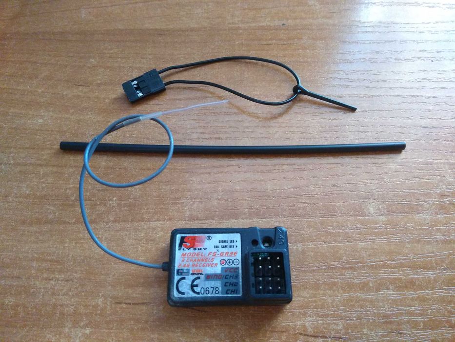 Odbiornik Flysky FS-GR3E AFHDS do aparatury sterującej 3 kanałyRC Nowy