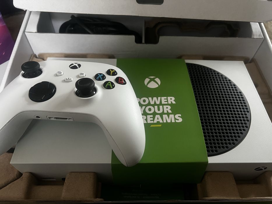 Xbox Series S 512 GB white + hdd 1tb + акумулятори duracel + зарядка