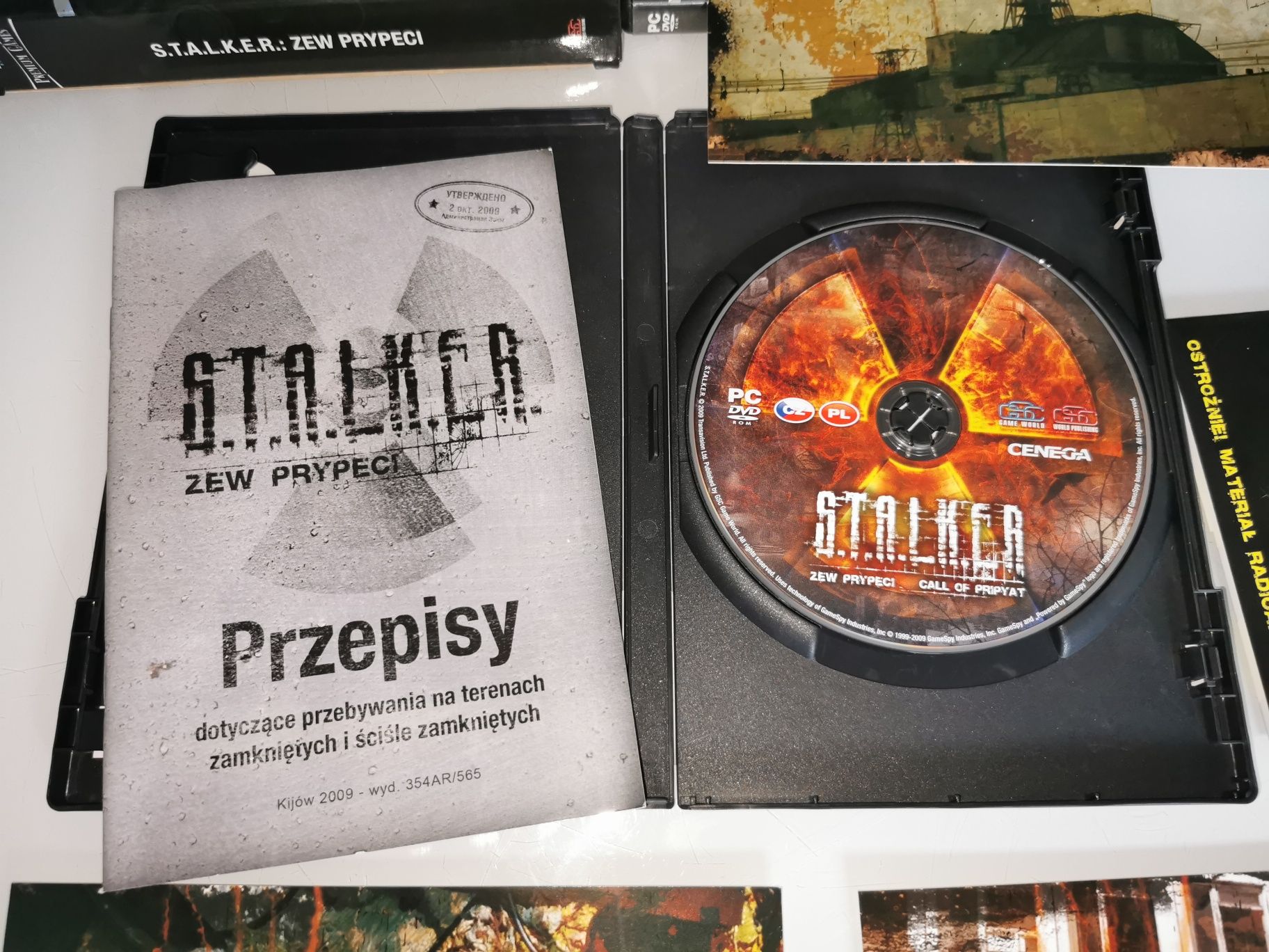 STALKER ZEW PRYPECI - PL BOX DVD - edycja kolokcjonerska dla fana seri