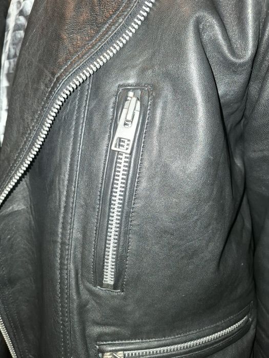 Blusão  em couro(pele) estilo Baker