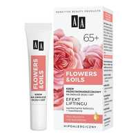 AA FlowersOils 65+ Efekt Liftingu Krem Przeciwzmarszczkowy 15ml