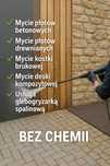 Mycie płotów , kostki brukowej, deski kompozytowej.