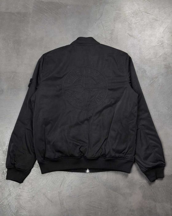 Куртка STONE ISLAND 42629 Twill Bomber Jacket Black