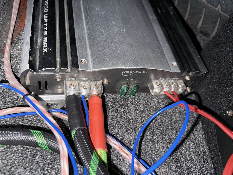 Підсилювач звуку Mac audio mpx mono 1500 watts