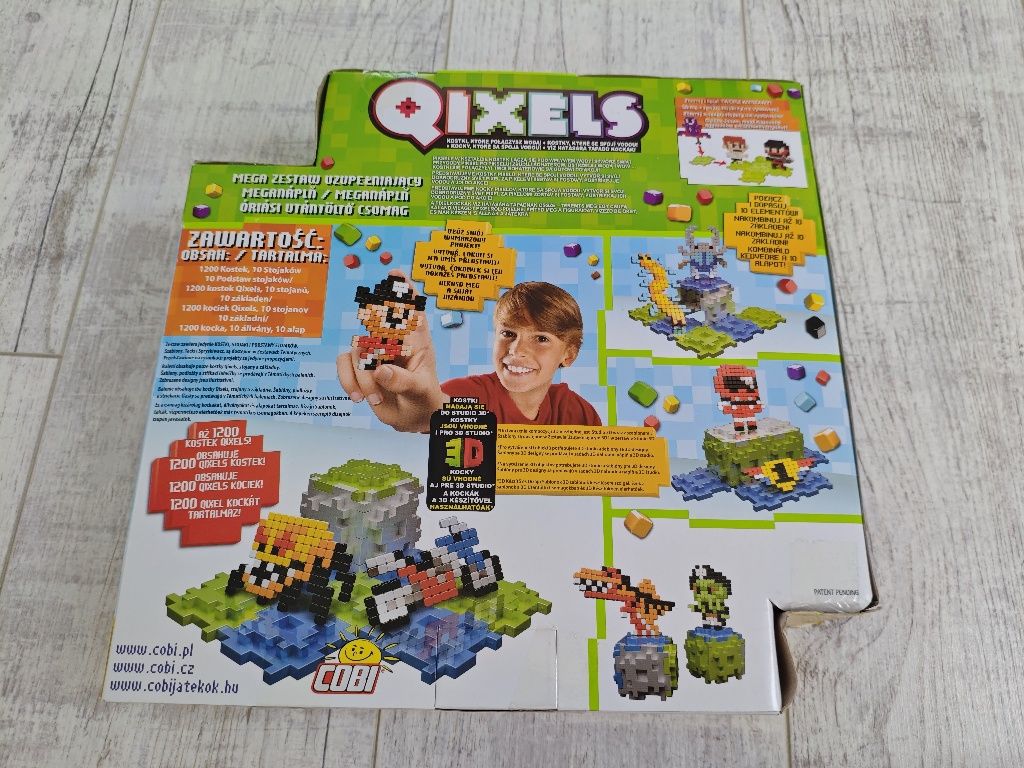 Qixels mega zestaw uzupełniający Cobi 1200 kostek