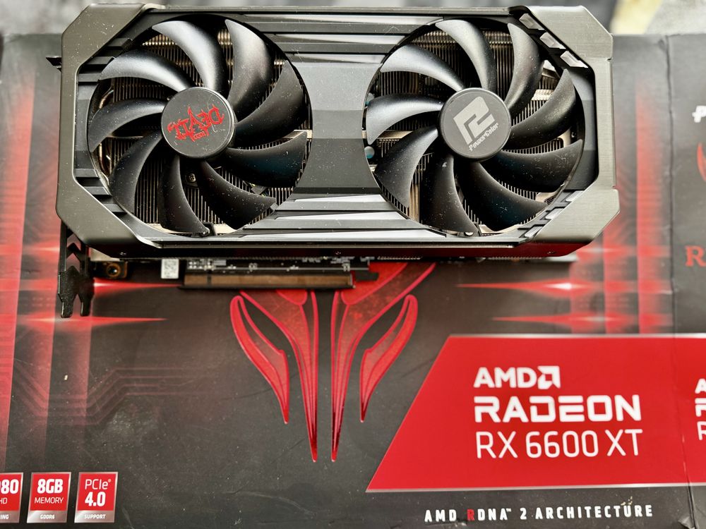 Rx 6600 tx Red Devil