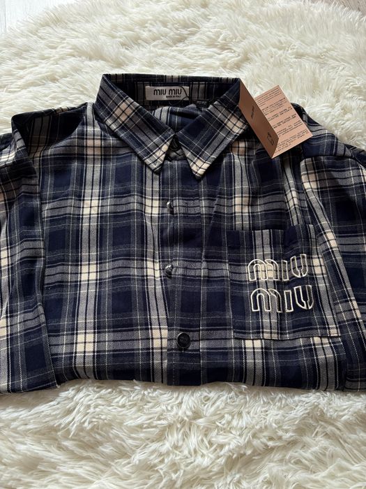 Сорочка жіноча міу міу в двох кольорах ,сорочка женская миу миу