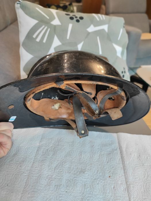 Hełm strażacki brytyjski