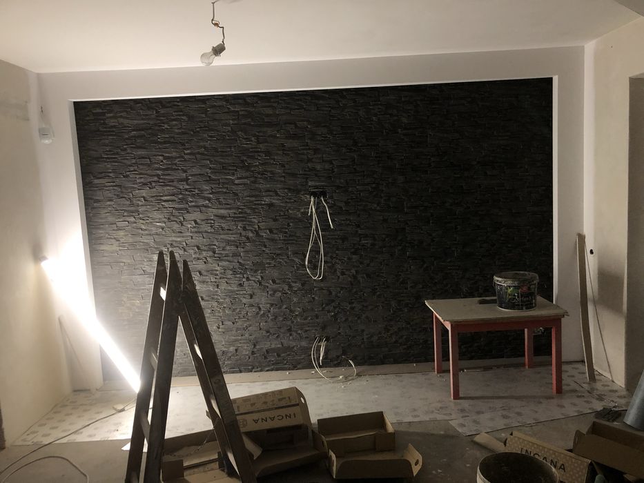 Prace wykończeniowo-remontowe malowanie gipsowanie panele drzwi tapety