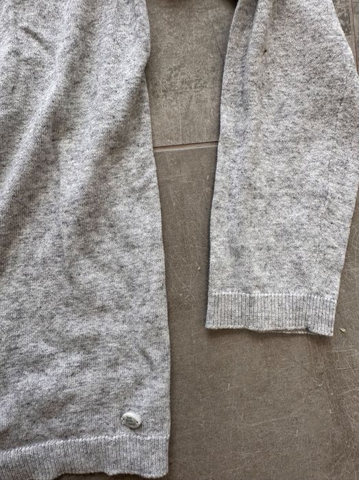 Szary sweterek chłopięcy  Zara wzrost 140 cm