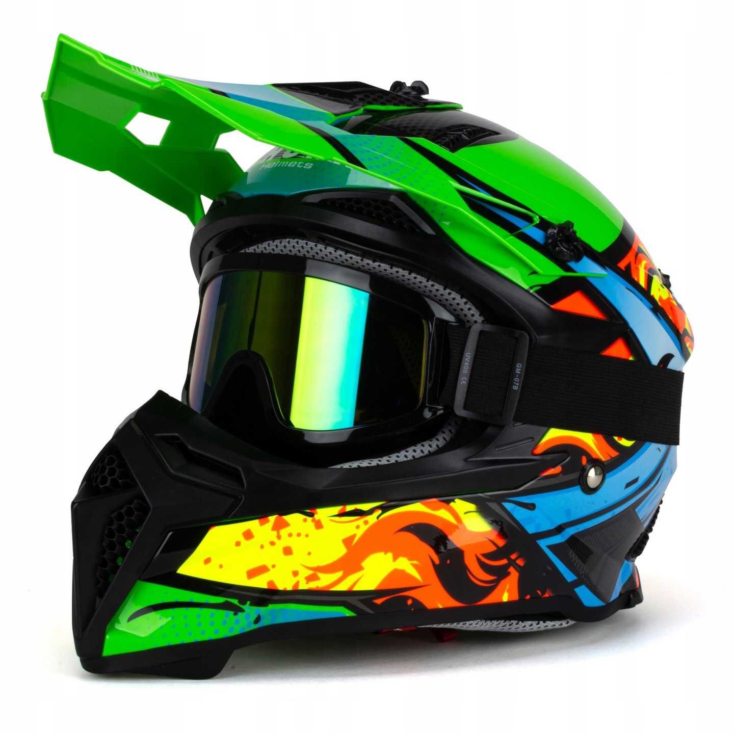 Cross, Quad Kask motocyklowy