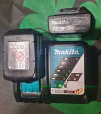 Швидка зарядка Makita + два акумулятори