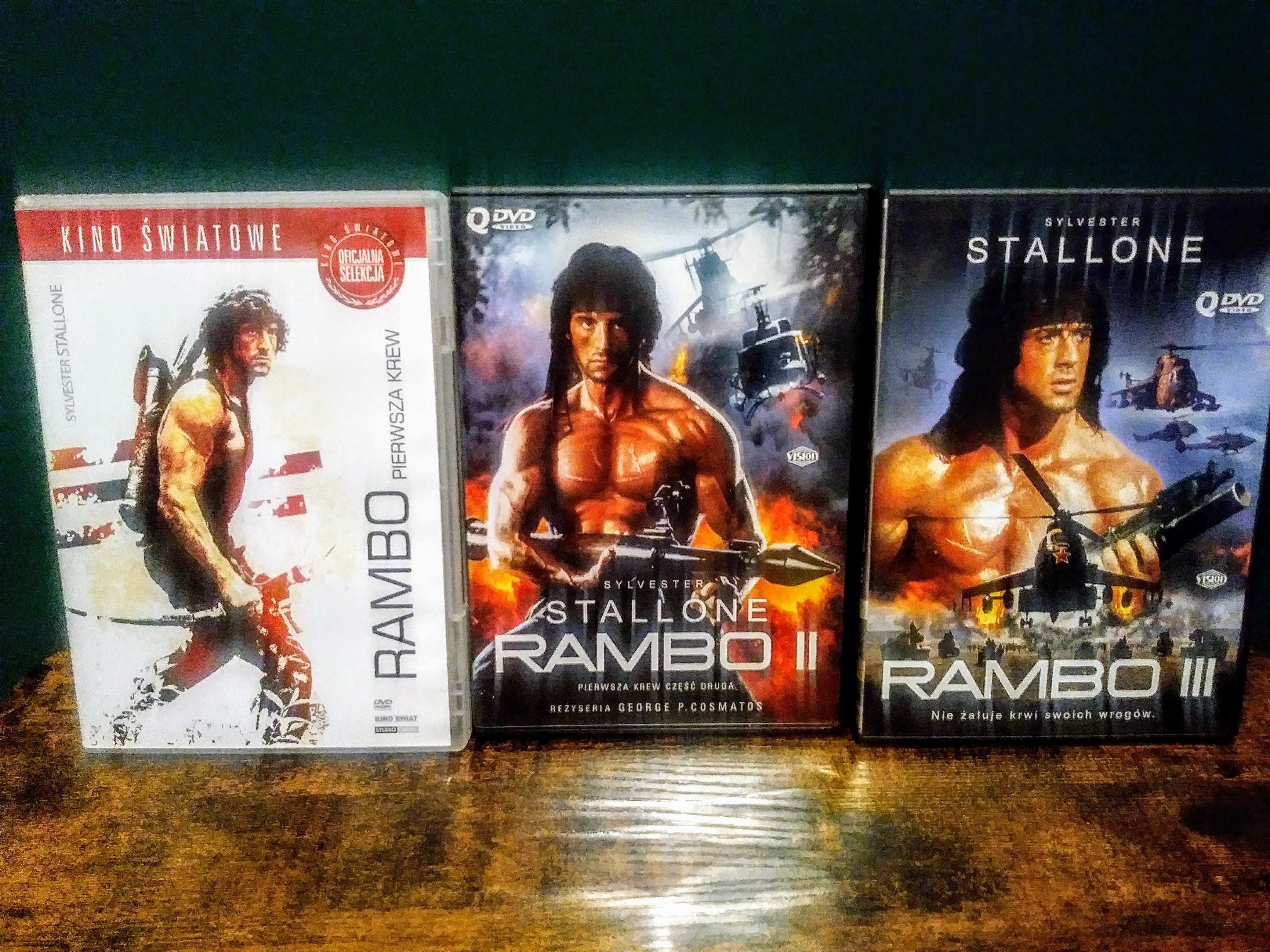 Rambo na DVD - wszystkie części