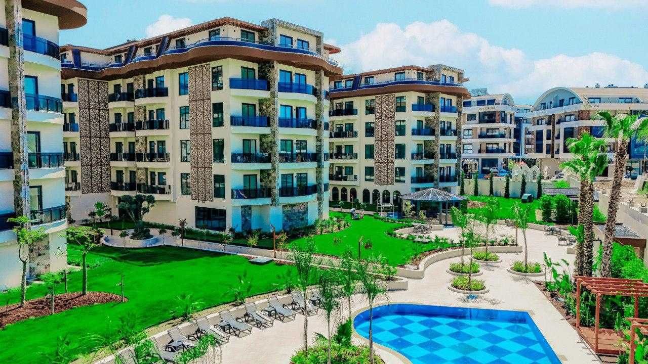 Новая квартира 1+1 в Аланья (Турция). Премиум комплекс. Собственник.