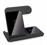 Foldable Wireless Charger Stand Dock 3 In 1 Fast Charging Station For