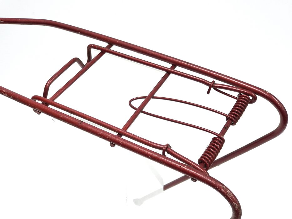 NOWY Bagażnik ZZR FSM Romet Flaming Karat 20 cali bordowy czerwony