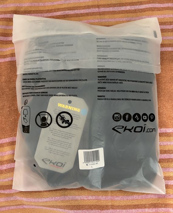 spodenki rowerowe EKOI Perf Gel, rozmiar L