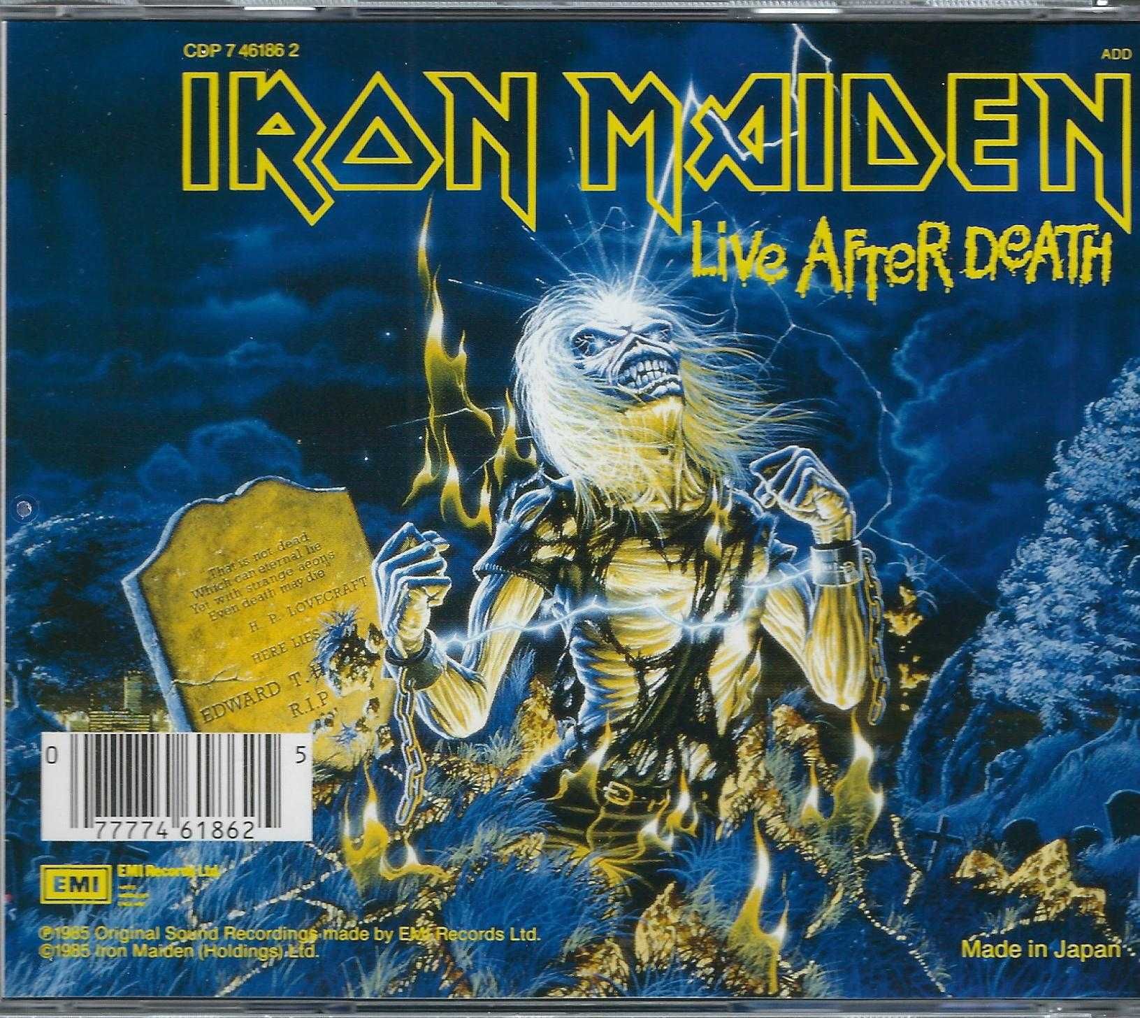 CD Iron Maiden - Live After Death (1985) (EMI)