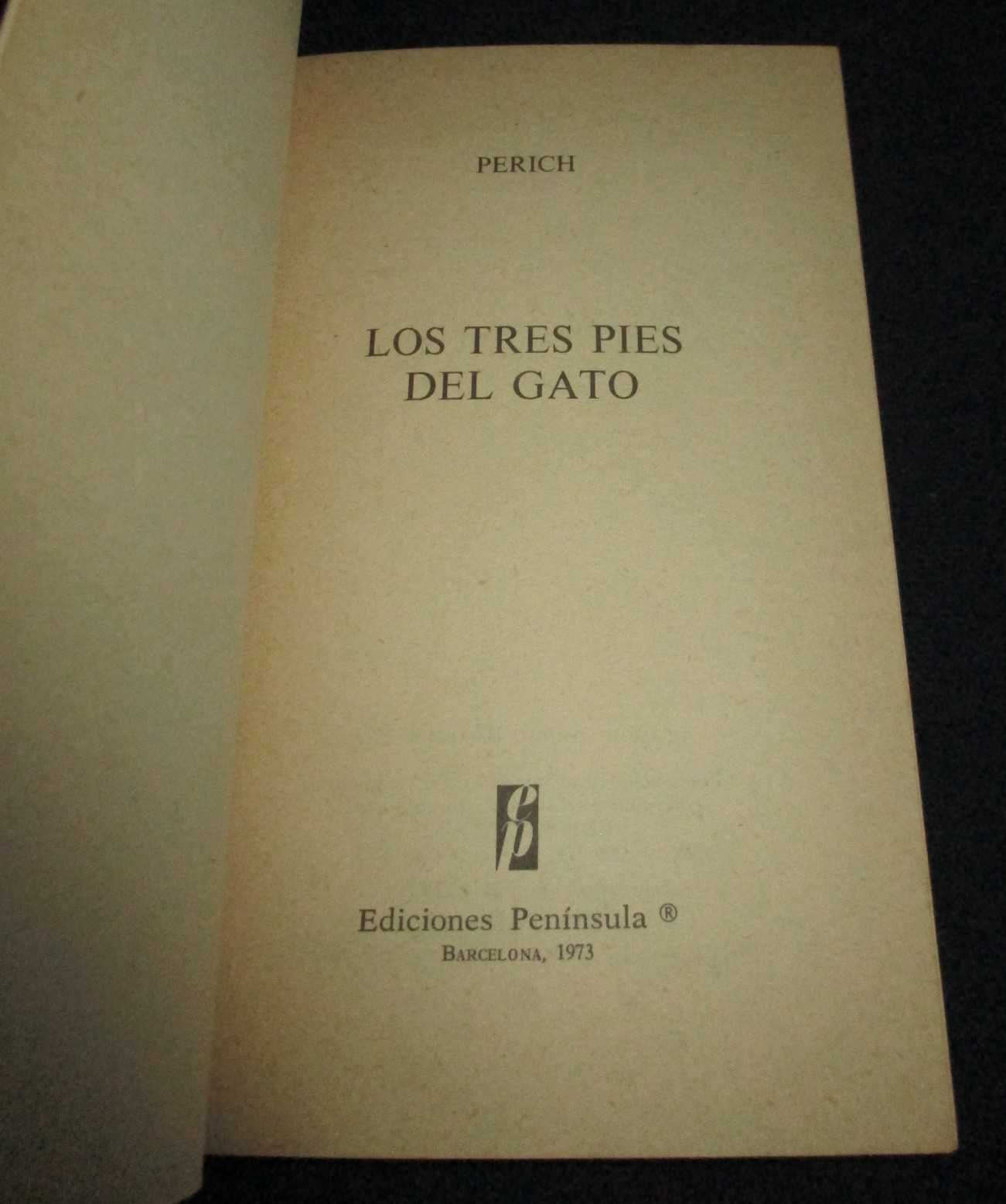 Livro Los Tres Pies Del Gato Perich