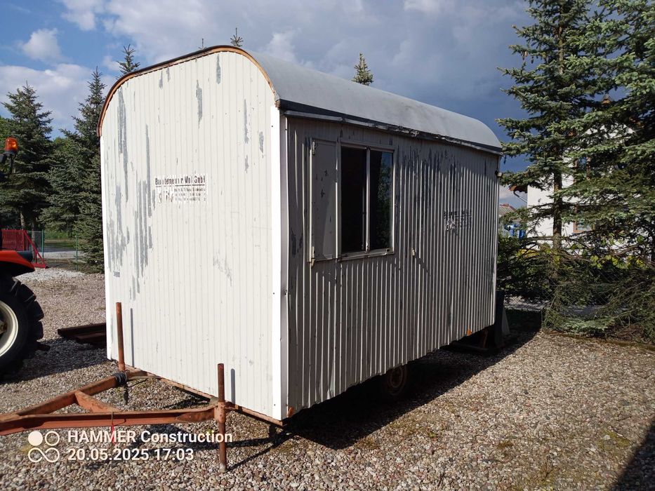 Kontener barak na budowę magazyn