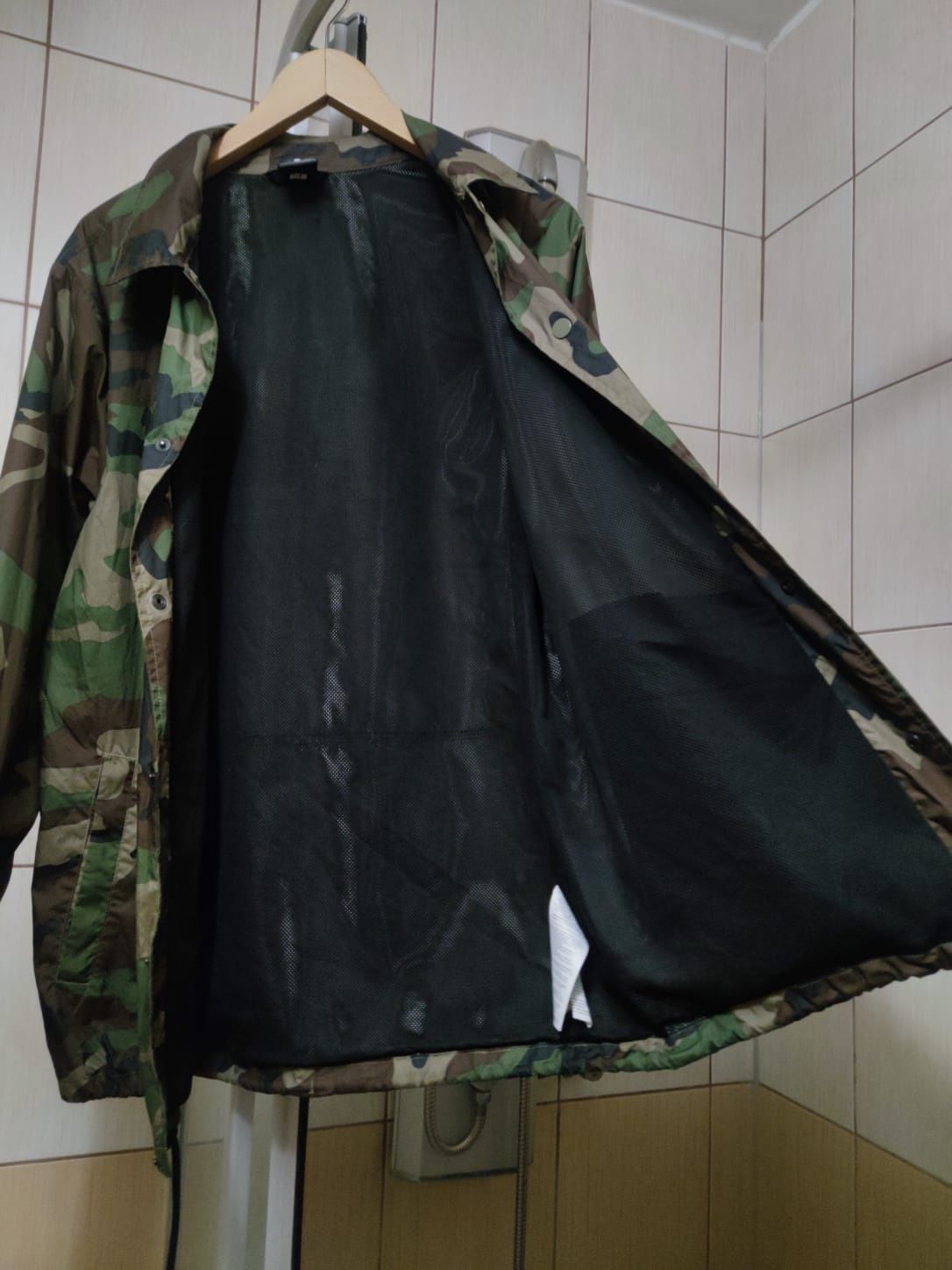 kurtka Nike SB shell S wiatrówka przeciwdeszczowa camo kamo kamuflage