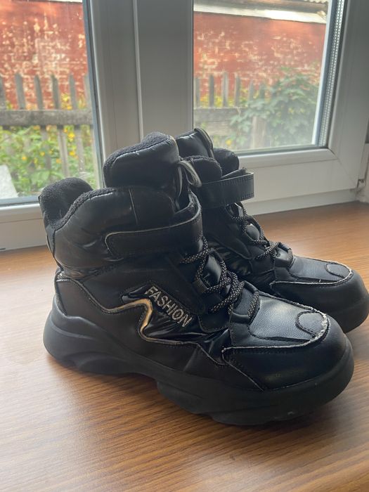 Зимние ботинки на девочку!36 р