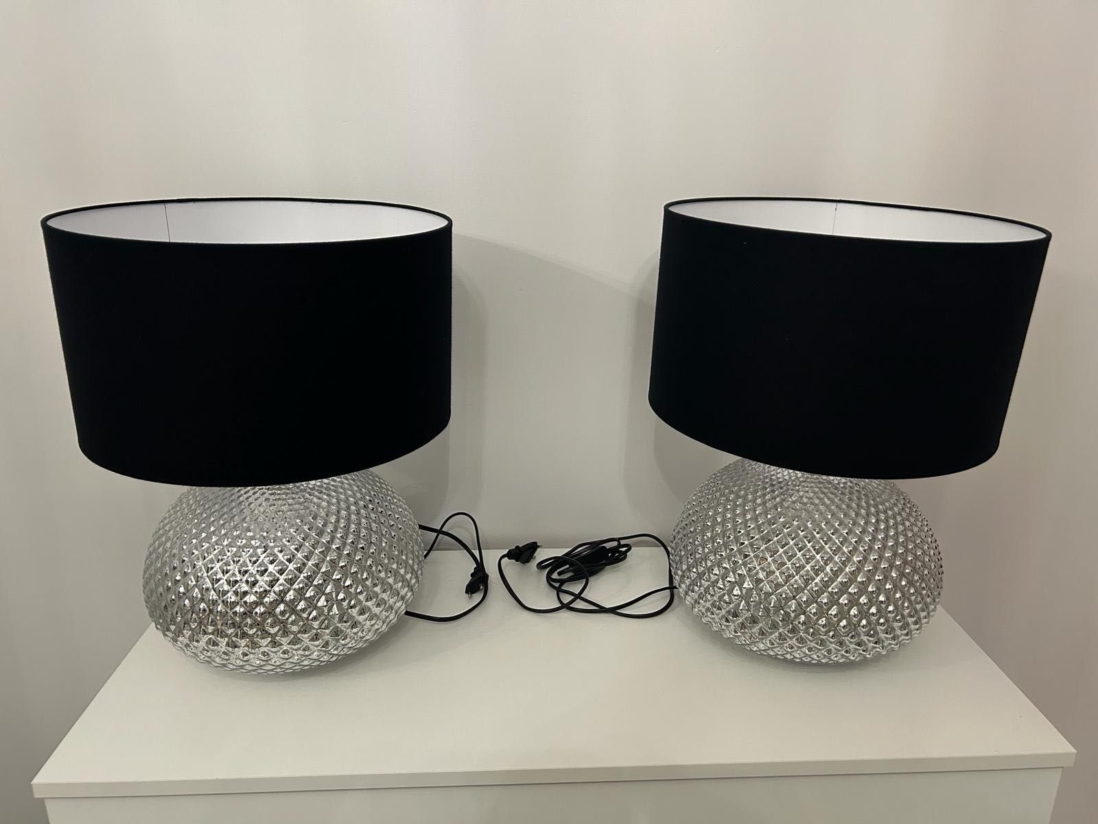 lampa nocna srebrna