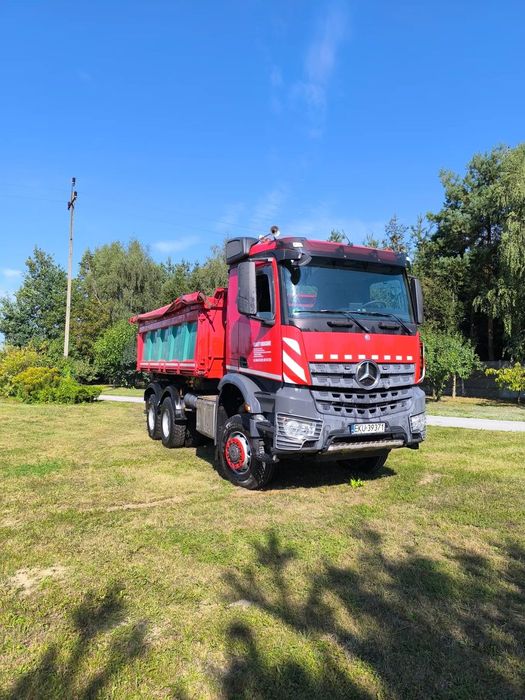 Mercedes-Benz Arocs  6x6, niski przebieg