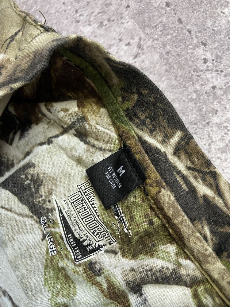 Чоловіча футбоока RealTree SK8 оверсайз камуфляж в