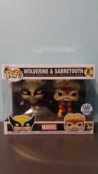 Wolverine & Sabretooth 2pack Funko Pop Wolverine