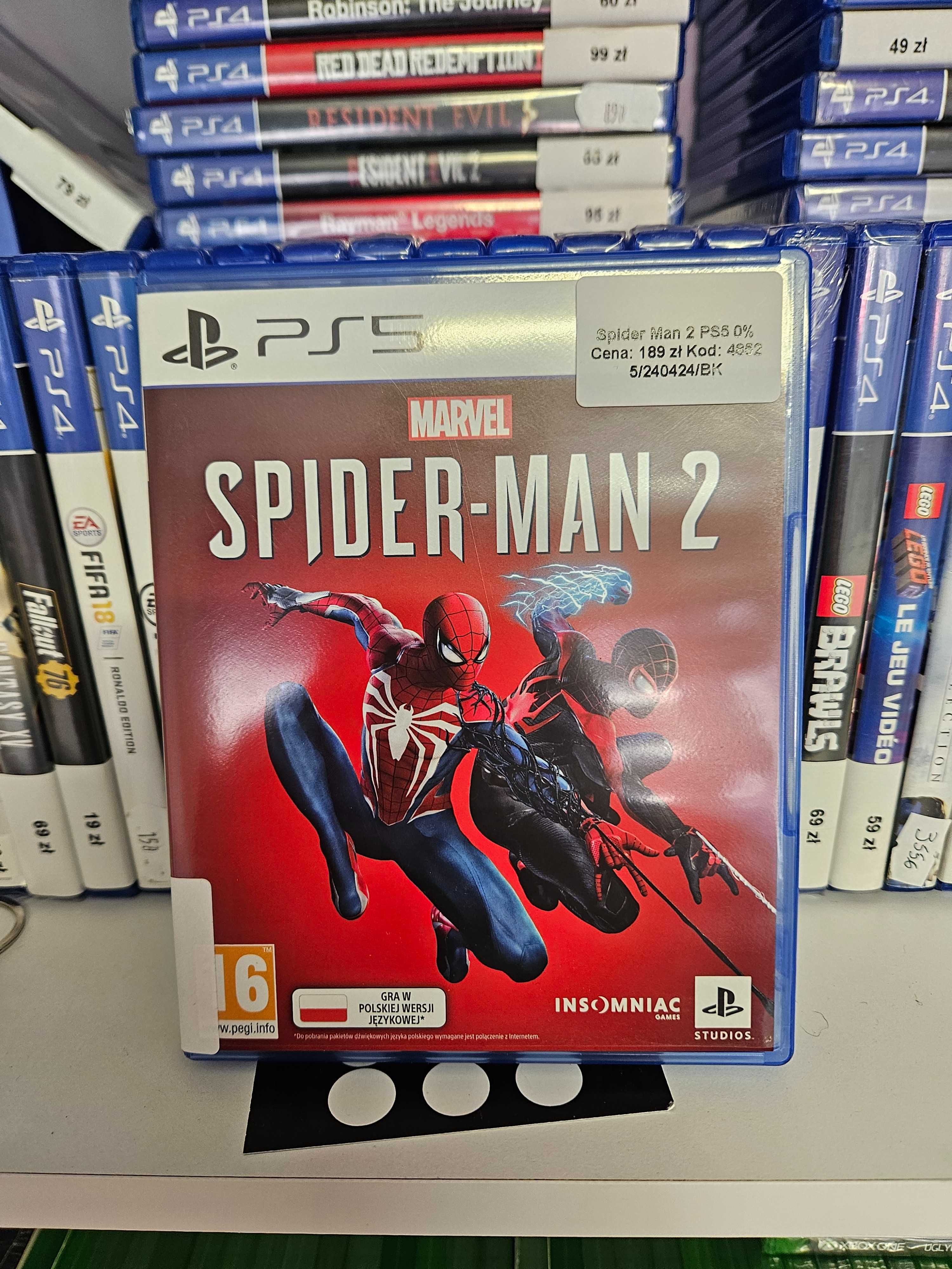 Spider-Man 2 PS5 - As Game & GSM - 4852