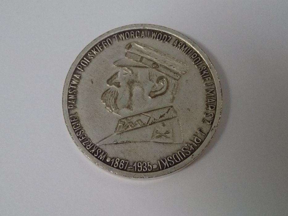 Medal - J. Piłsudski - Wskrzesiciel Państwa Polskiego Twórca i Wódz